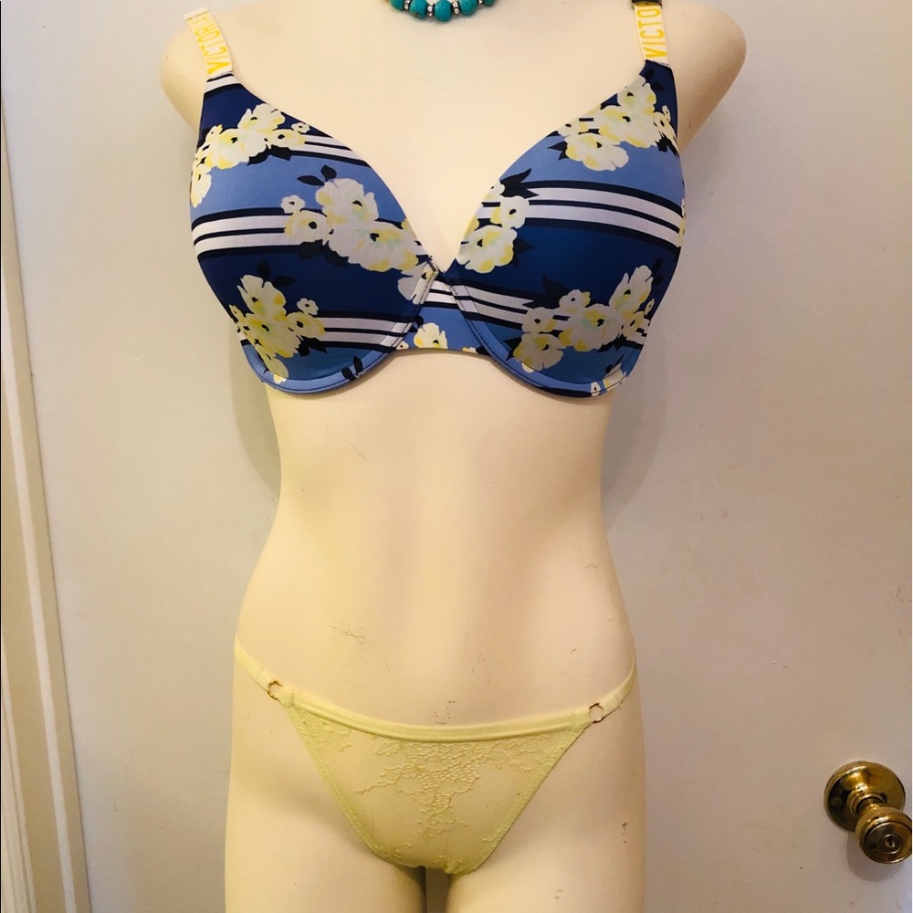 PINK bra set/NWT